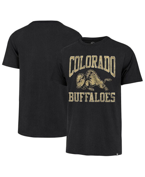 Men's Black Distressed Colorado Buffaloes Big Ups Buffaloes Franklin T-shirt
