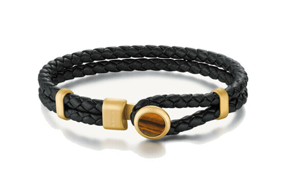 Stylish men´s bracelet with tiger´s eye Material BIM13