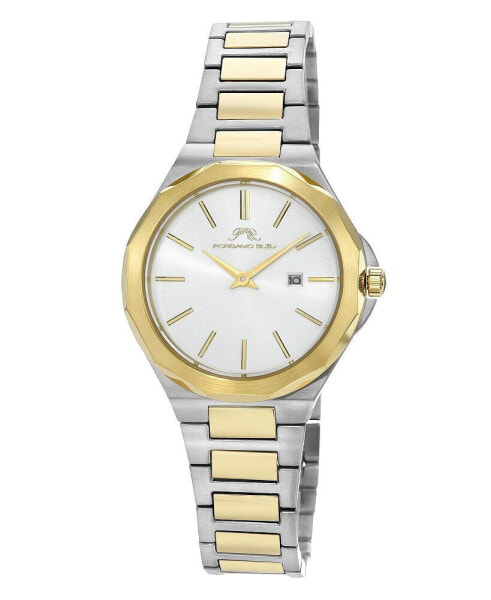 Victoria Stainless Steel Two Tone Women's Watch 1241CVIS