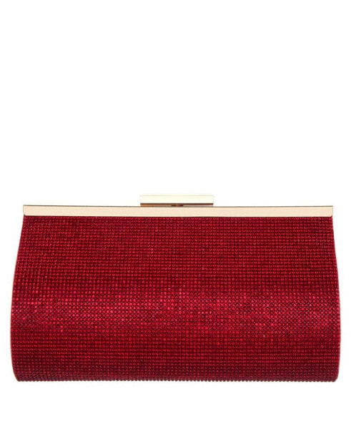 Women's Crystal Frame Clutch