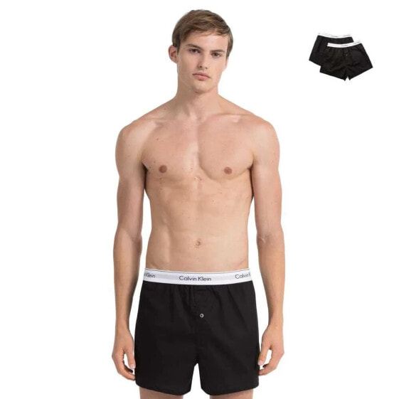 CALVIN KLEIN UNDERWEAR Modern Cotton Slim boxers 2 units