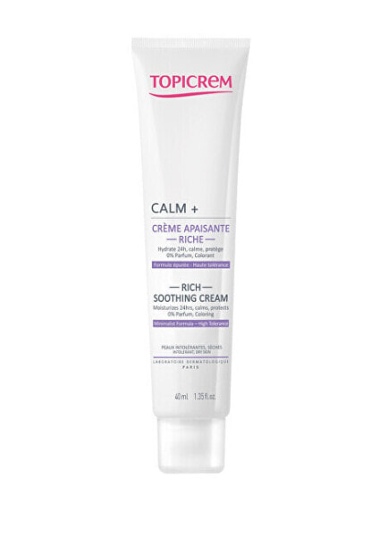 Nourishing and soothing skin cream CALM + (Rich Soothing Cream) 40 ml