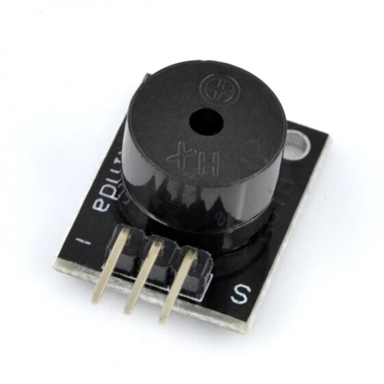 Passive buzzer module without generator - black