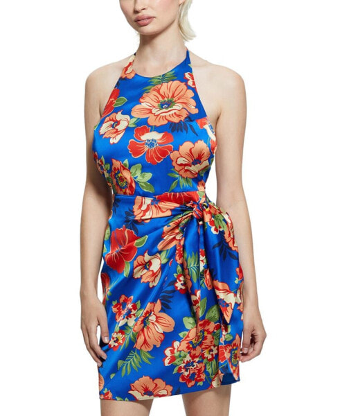 Women's Harper Printed Halter Dress