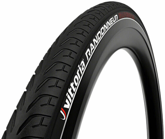 Vittoria Randonneur Reflect Tire - 700 x 32, Clincher, Wire, Black