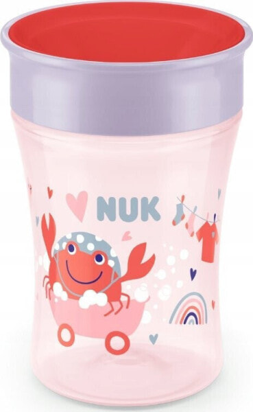 NUK NUK Trinklernbecher Magic Cup 360°-Trinkrand 230ml rot