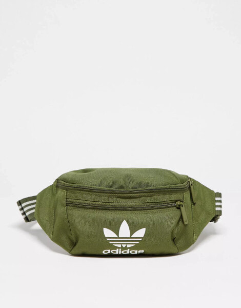 adidas Originals Adicolour bum bag in olive