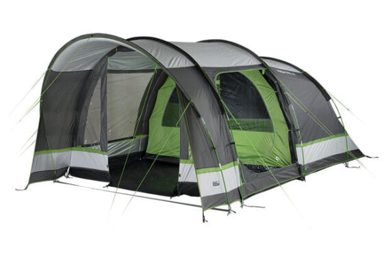 High Peak Brixen 4.0 - Camping - Tunnel tent - 4 person(s) - Green - Light grey