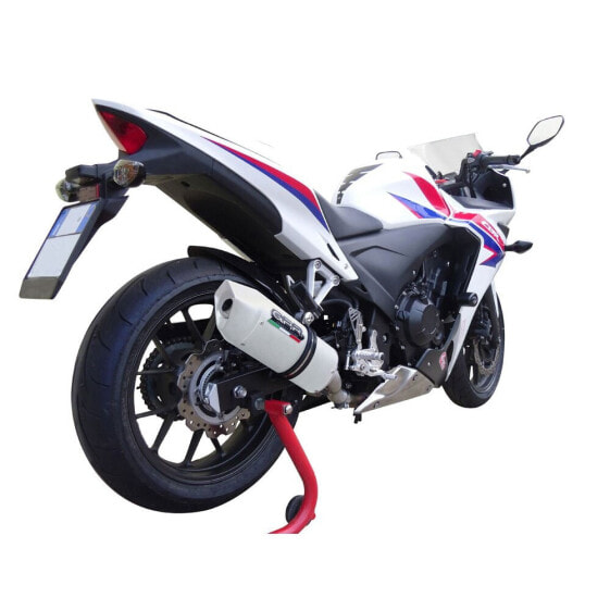 GPR EXHAUST SYSTEMS Albus EVO4 Honda CBR500 R 2023-2024 E5 Oval homologated slip on muffler