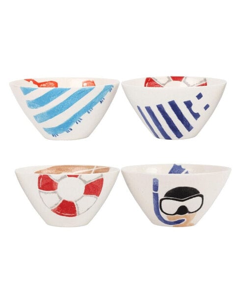 Riviera Assorted Cereal Bowls, Set of 4
