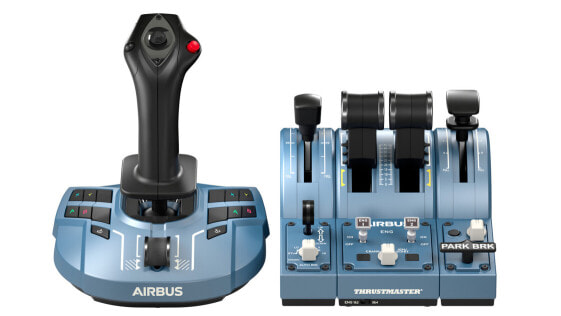 ThrustMaster TCA Captain Pack X Airbus Edition - Joystick + engine control lever - PC - Xbox - Directional buttons - Menu button - Select button - Share button - View button - Analogue - Wired - USB