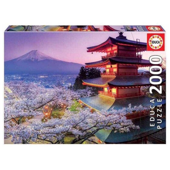 EDUCA BORRAS Monte Fuji. Japón Puzzle 2000 Pieces
