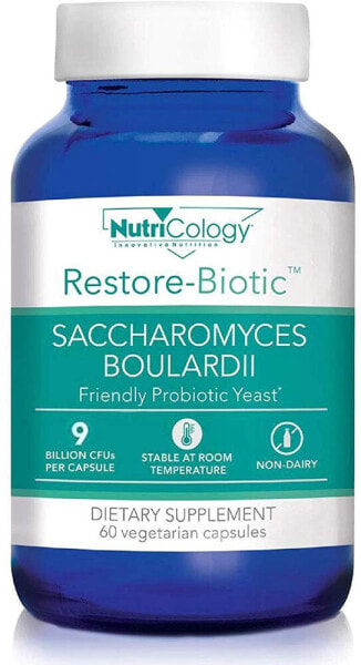 Allergy Research Group Saccharomyces Boulardii Комплекс с дружественными пробиотическими дрожжами 3 млрд КОЕ 60 вегетарианских капсулы