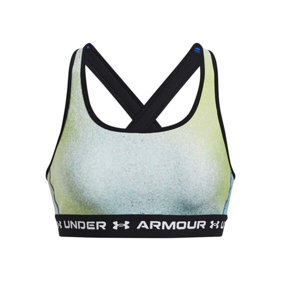 Топ спортивный Under Armour Ua Crossback Mid Print Us S