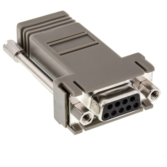 InLine Adapter 9 Pin Sub-D female / RJ12 female