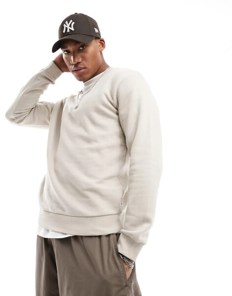 Jack & Jones oversized sweat in beige