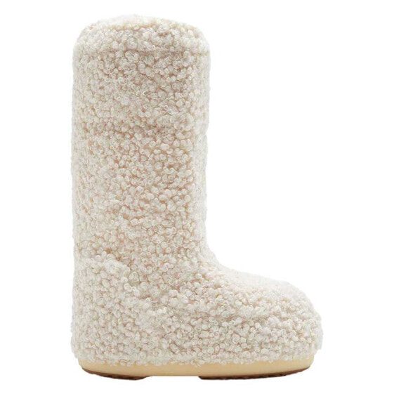 MOON BOOT Icon Faux Curly Snow Boots