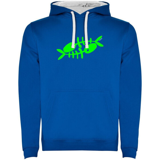 KRUSKIS Fishbones Two-Colour hoodie