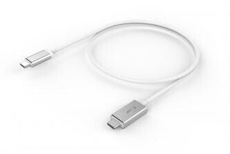 LMP 17216 - 1.8 m - USB C - USB C - Silver