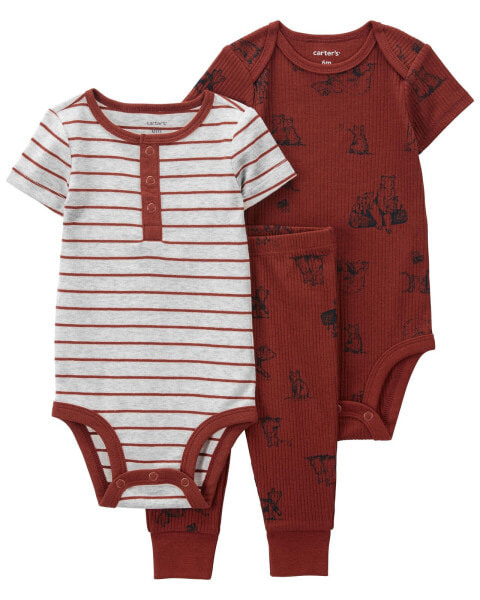 Baby 3-Piece Little Character Set 6M