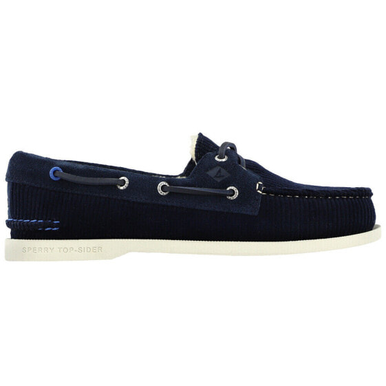 Sperry Authentic Original 2Eye Plush Boat Mens Blue Casual Shoes STS20772