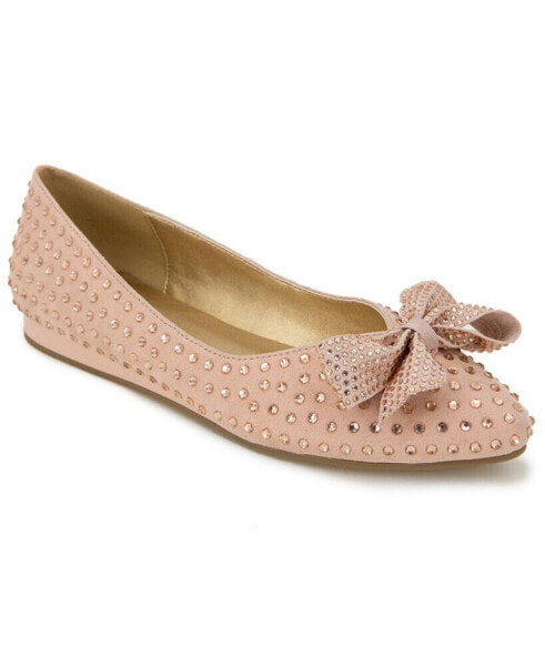 Lucie Jewel Bow Ballet Flats