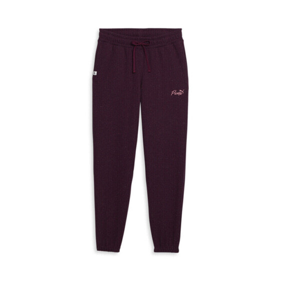 Puma Live In Joggers Womens Burgundy Casual Athletic Bottoms 67795022