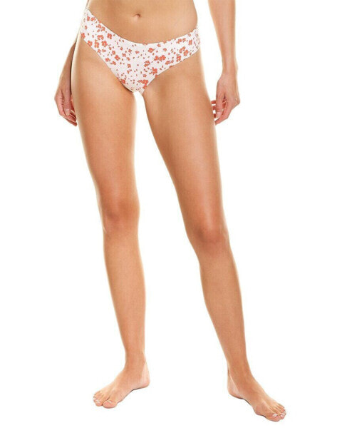 Eberjey Giovanna Lena Bikini Bottom Women's White L