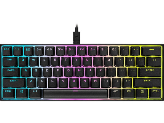 Corsair K65 RGB MINI 60% Mechanical Gaming Keyboard, Backlit RGB LED, CHERRY MX