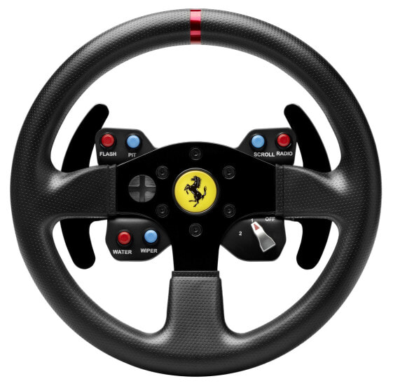 Thrustmaster Ferrari 458 Challenge Wheel Add-On Руль ПК, Playstation 3 USB 2.0 Черный 4060047