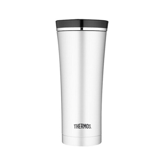 Waterproof thermos mug - black 470 ml