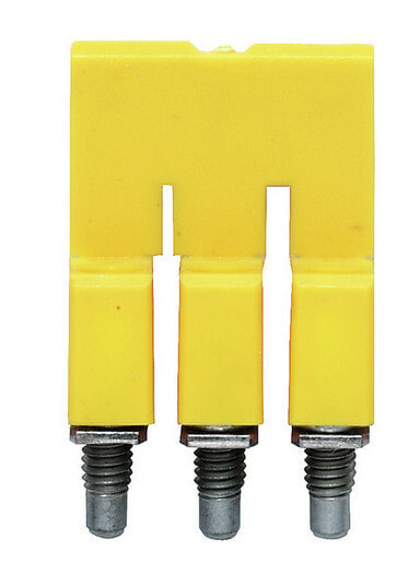 Weidmüller WQV 2.5/3 - Cross-connector - 50 pc(s) - Polyamide - Yellow - -60 - 130 °C - V0
