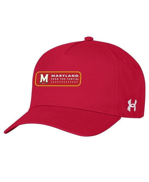 Men's Red Maryland Terrapins 2023 Sideline Adjustable Hat