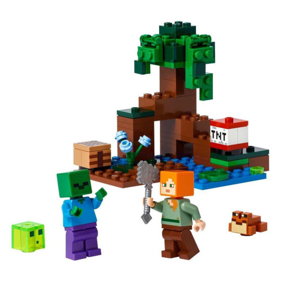 LEGO Майнкрафт Приключение в болоте - конструктор для детей от 7 лет от LEGO Minecraft The Swamp Adventure (21240) - Детские игрушки и игры LEGO Kids - Конструкторы LEGO