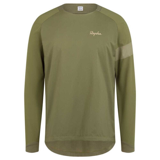 RAPHA Trail Windblock long sleeve enduro jersey