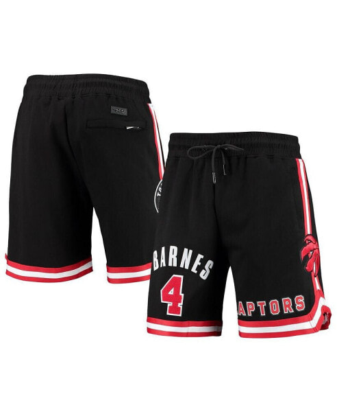 Men's Scottie Barnes Black Toronto Raptors Player Replica Shorts