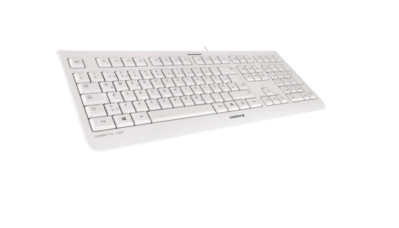 Cherry KC 1000 - Keyboard - Laser - QWERTY - Gray