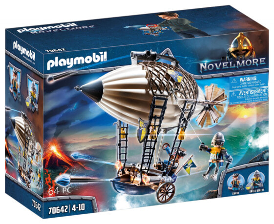 PLAYMOBIL Novelmore Darios Zeppelin - Junge/Maedchen - 4 Jahr e - Kunststoff - Mehrfarben