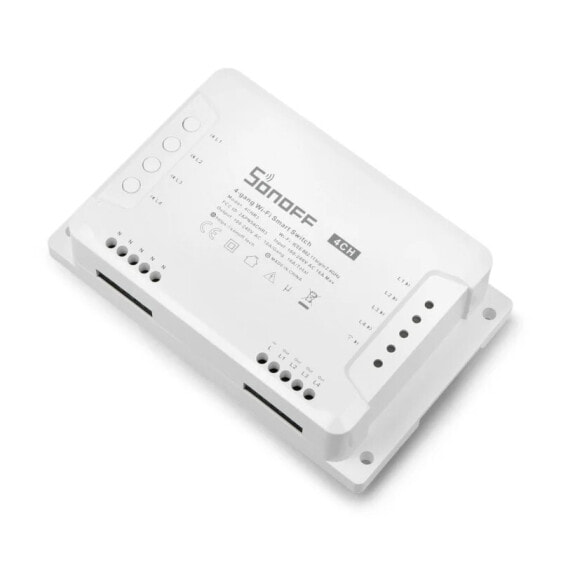 Умный дом SONOFF 4CH Rev2 WiFi - 4-канальный переключатель