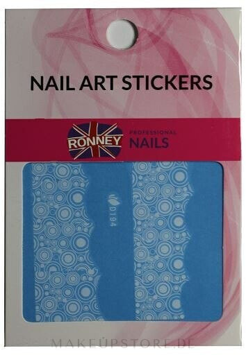 Dekorative Nagelsticker - Ronney Professional Nail Art Stickers RN00183