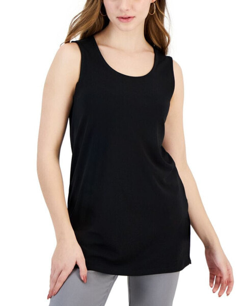 Petite Knit Tank Top, Created for Macy's