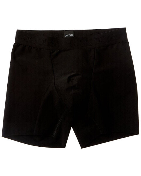 Hom Long Boxer Brief Men's Black Xs