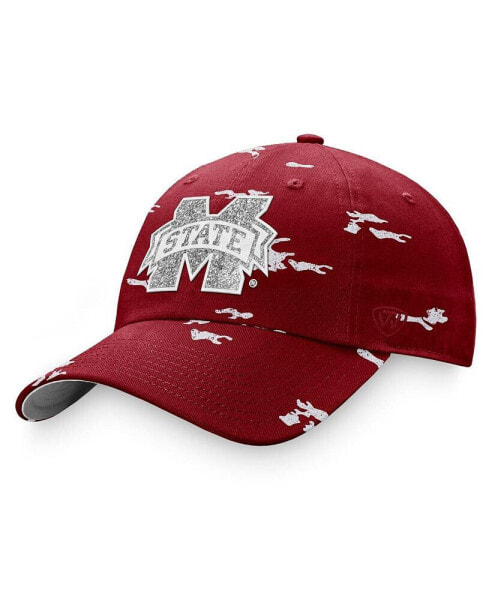 Women's Maroon Mississippi State Bulldogs OHT Military-Inspired Appreciation Betty Adjustable Hat