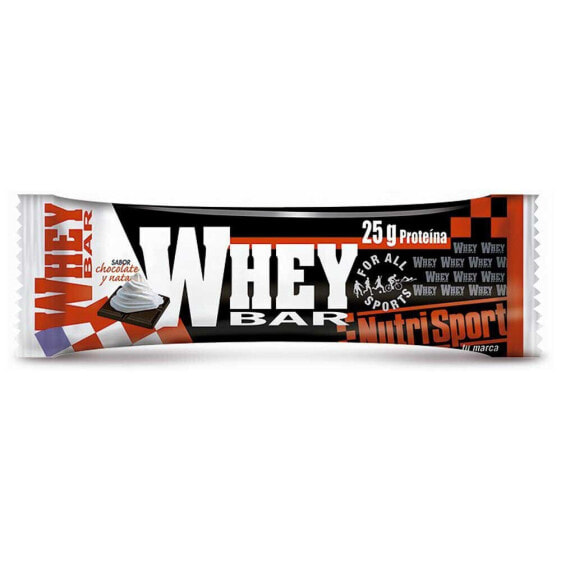 Протеиновый батончик Nutrisport Whey 80 г 1 штука Кремовый