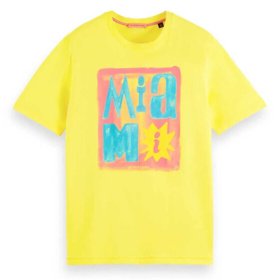 SCOTCH & SODA City Artwork short sleeve T-shirt