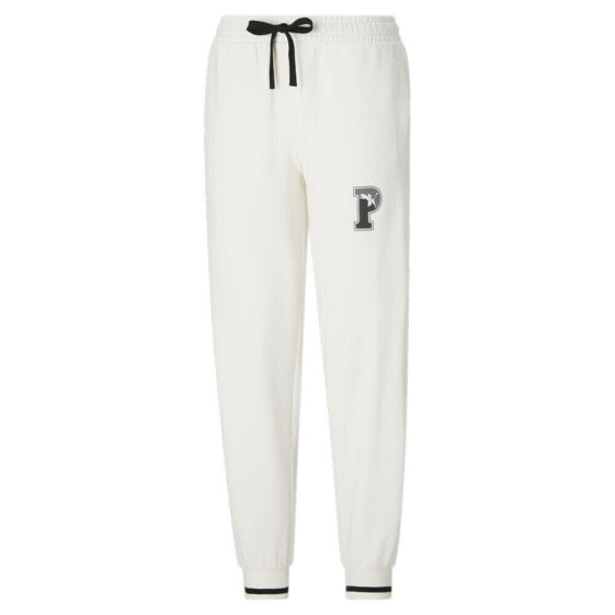 Белые женские спортивные брюки PUMA Squad Sweatpants