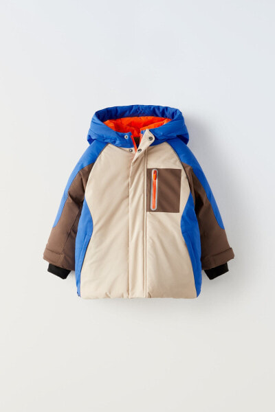 Water-repellent and wind-resistant ski collection jacket