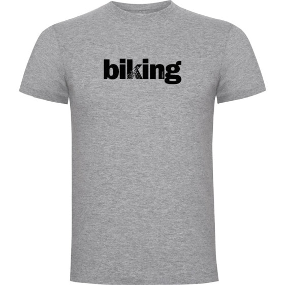 KRUSKIS Word Biking short sleeve T-shirt