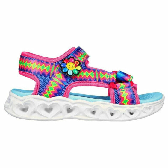 Детская сандалии Skechers Heart Lights Розовый