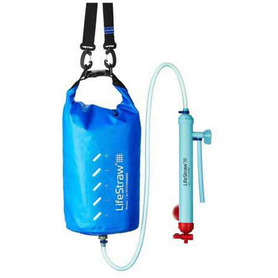 Фильтр для воды на гравитации LifeStraw Flex с мешком для миссии 5L